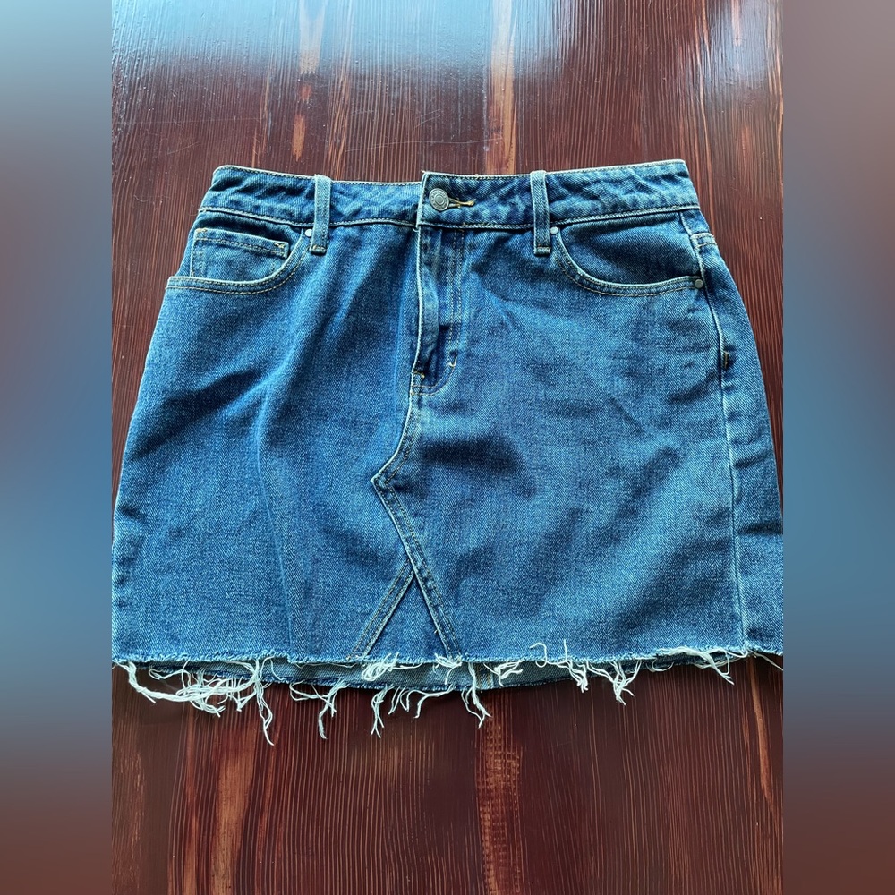 Packing Denim skirt